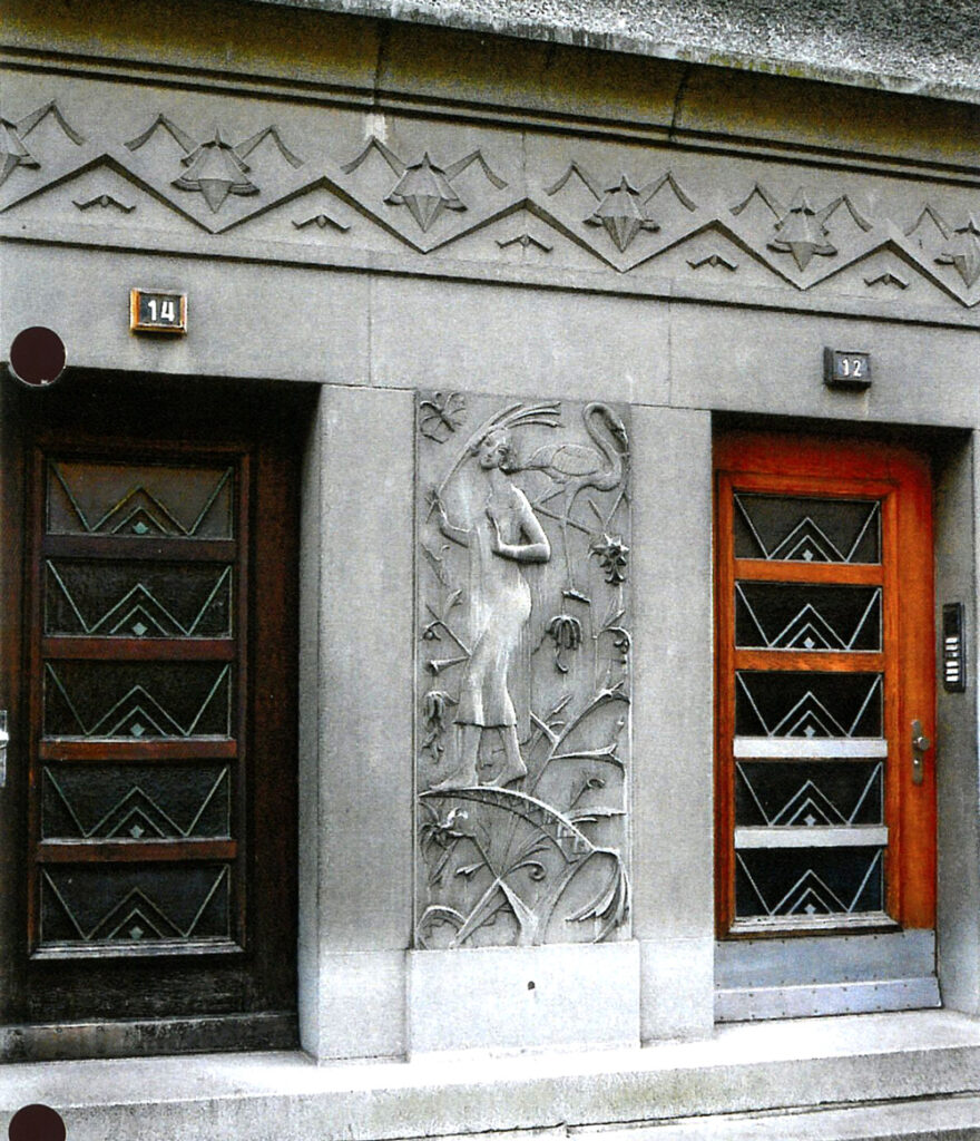 Reliefs, Beundenfeldstr. 2-14 Bern, 1928