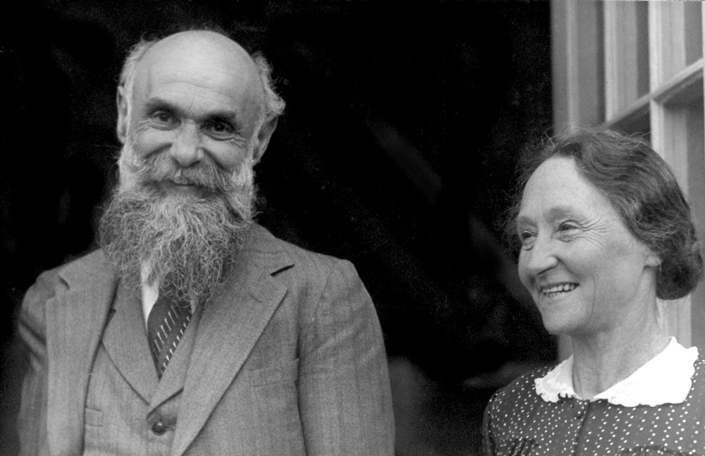 Etienne und Rose Perincioli 1943 im Egghölzli     Foto: Eugen Thierstein